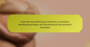 Irrationaler Angst Bedeutung: Verständnis von Auslösern, Bewältigungsstrategien und Unterstützung für die psychische Gesundheit